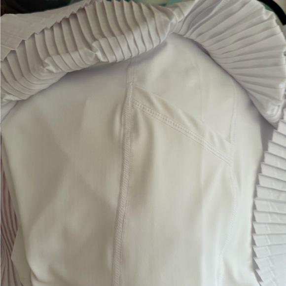 White Pleated Tennis Skirt - Picture 4 of 5